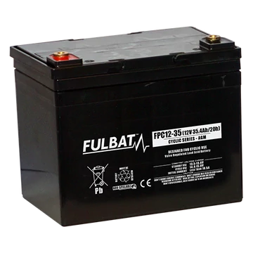 Fulbat Cyclic 12V C5/28,4Ah C20/33Ah meghajtó akkumulátor