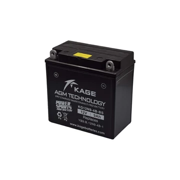 KAGE MF YB9-BS (12N9-4B-BS) 12V 9Ah 120A gyárilag üzembehelyezett motorakkumulátor