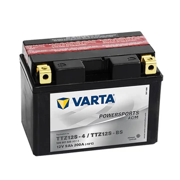 Varta Powersports AGM YTZ12S-BS  12V 9Ah 200A bal+ motorakkumulátor (509901020A514)