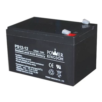 Power Kingdom 12V 12Ah VRLA akkumulátor
