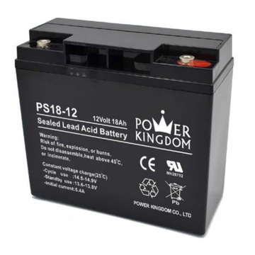 Power Kingdom 12V 18Ah VRLA akkumulátor T10-es saruval