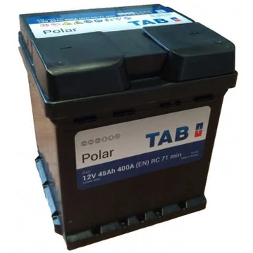 TAB Polar 12V 45Ah 400A jobb+ akkumulátor (TAB54506)