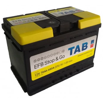 TAB Stop &amp; Go EFB 70 Ah 680A