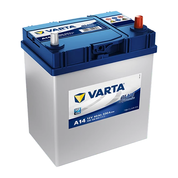 Varta Blue Dynamic 40 Ah 330A Asia J+ (5401260333132)