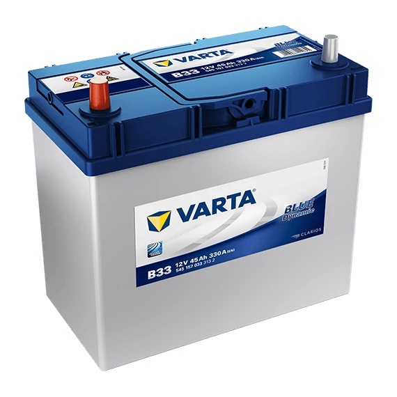 Varta Blue Dynamic 45 Ah 330A Asia bal+ (5451570333132)