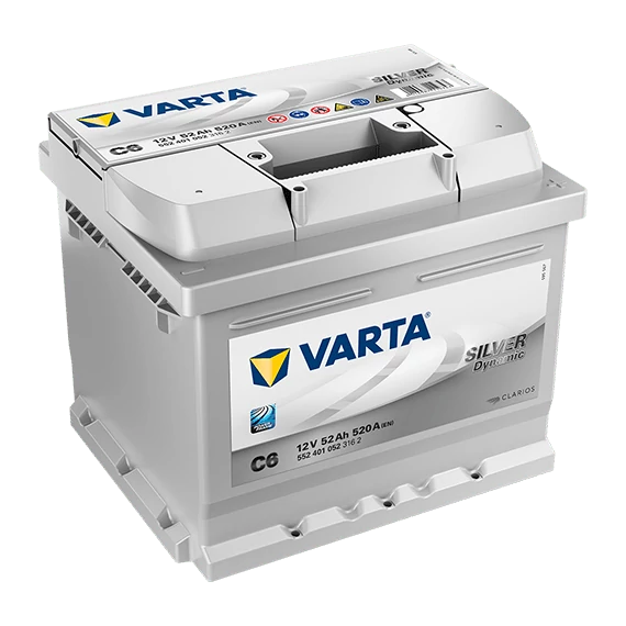Varta Silver Dynamic  52 Ah 520A (5524010523162)
