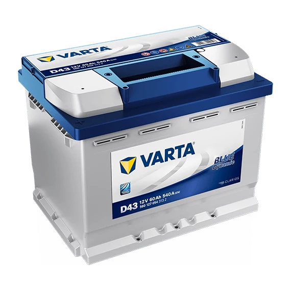 Varta Blue Dynamic 60 Ah 540A bal+ (5601270543132)