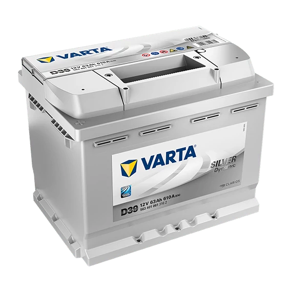 Varta Silver Dynamic  63 Ah 610A bal+ (5634010613162)