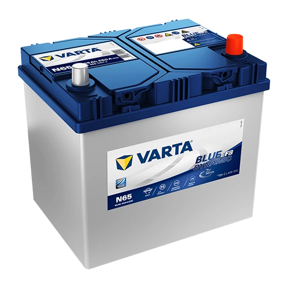 Varta Blue Dynamic (EFB) 65Ah 650A Asia J+ akkumulátor