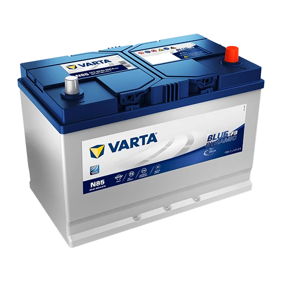 Varta Blue Dynamic EFB 12V 85Ah 800A Asia jobb+ akkumulátor (585501080D842)