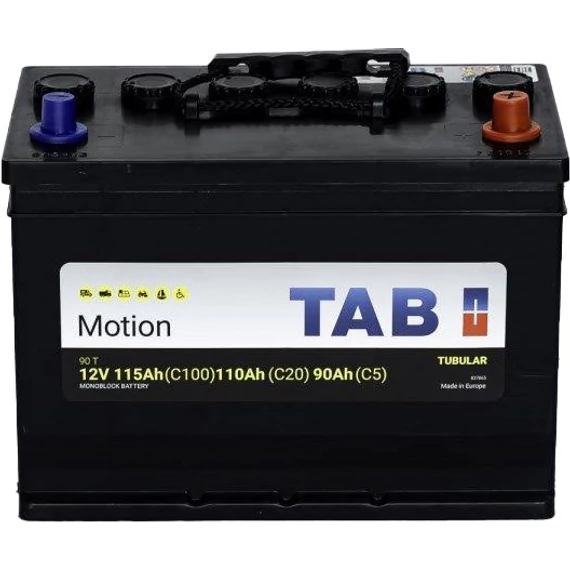 TAB Motion Tubular C20/110 C5/90 Ah meghajtó akkumulátor