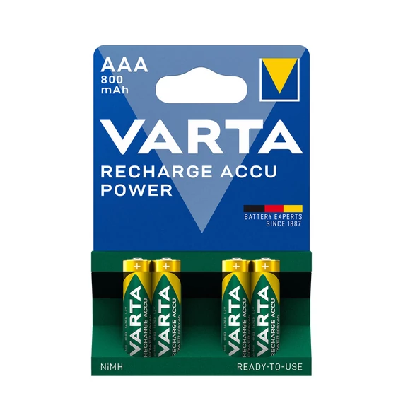 Varta Rechargeable Accu AAA 800 mAh tölthető elem