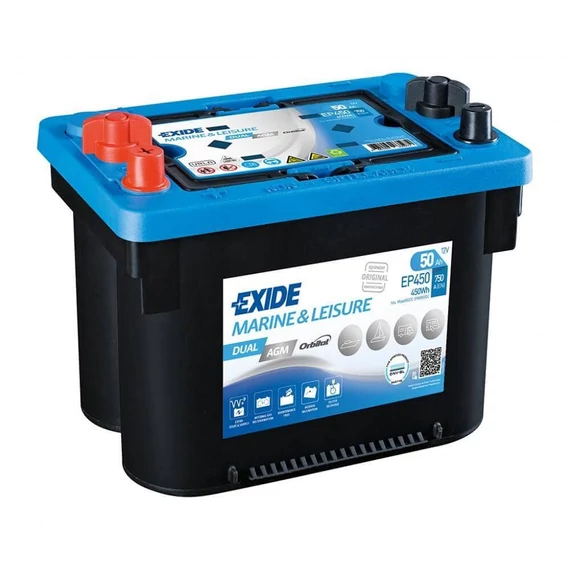Exide Maxxima 12V 50Ah 750A