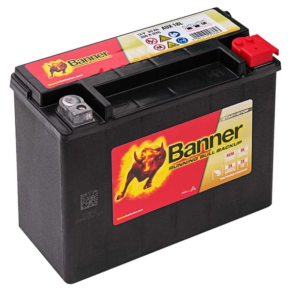 Banner Running Bull Back Up AUX18L 12V 20Ah BMW I3 akkumulátor
