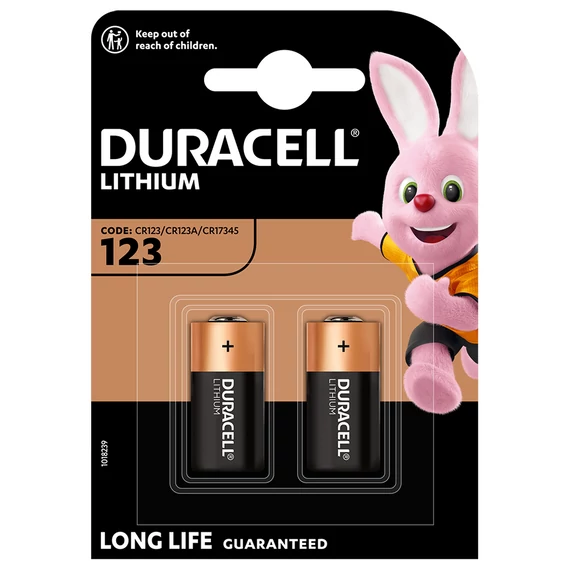 Duracell Ultra Photo 123 3V elem