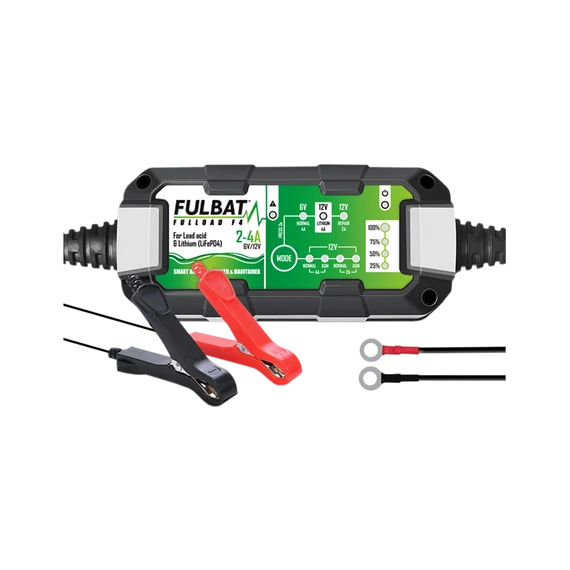 Fulbat Fulload F4 6/12V 4A akkumulátor töltő