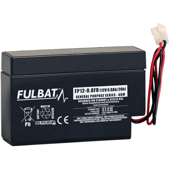 Fulbat 12V 0,8Ah VRLA akkumulátor
