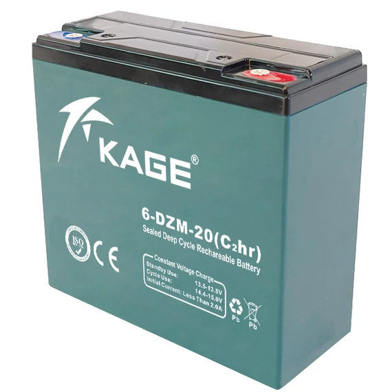 Kage E-Bike 12V 20Ah VRLA elektromos kerékpár akkumulátor