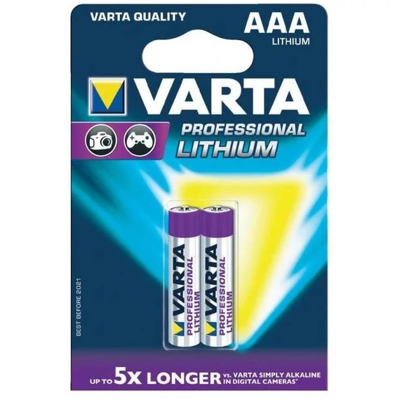 Varta Profession Lithium LR03/2 elem