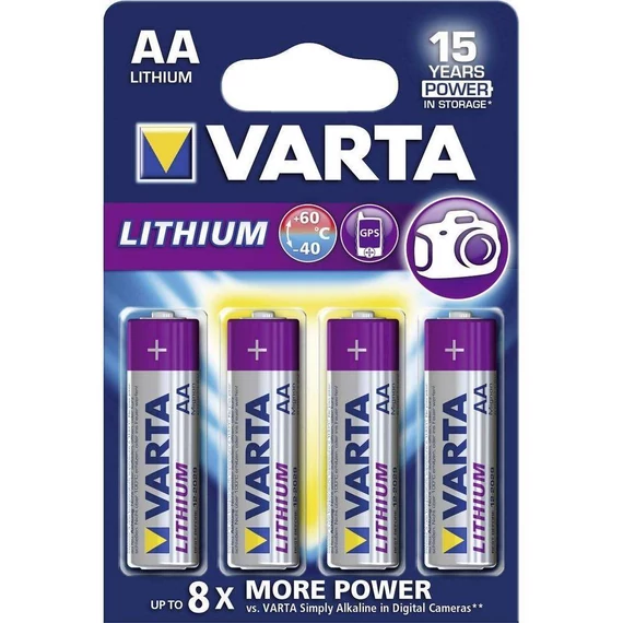 Varta Profession Lithium LR6/2 elem