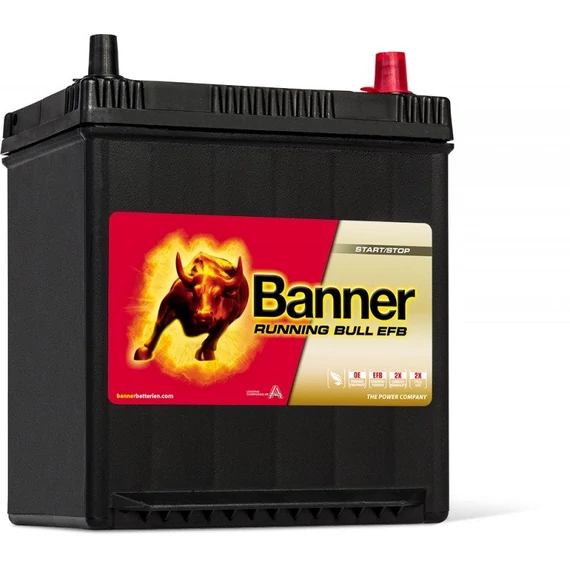 Banner Running Bull EFB 12V 38Ah 400A jobb+ ASIA akkumulátor (53815)