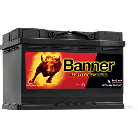 Banner Starting Bull 12V 72Ah 650A jobb+ akkumulátor (57212)