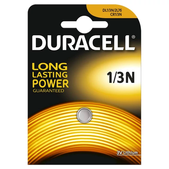 Duracell Lithium 1/3N 3V gombelem