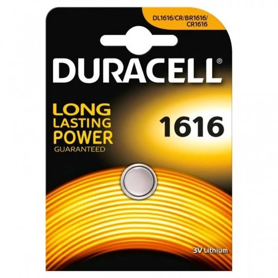 Duracell Lithium 1616 3V gombelem