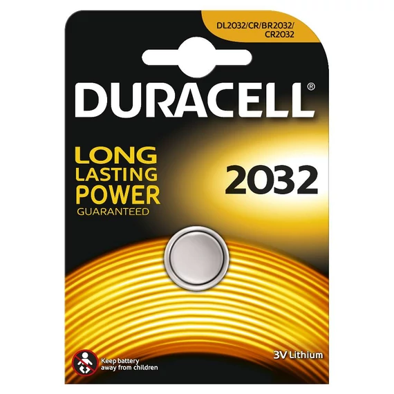 Duracell Lithium 2032 3V gombelem