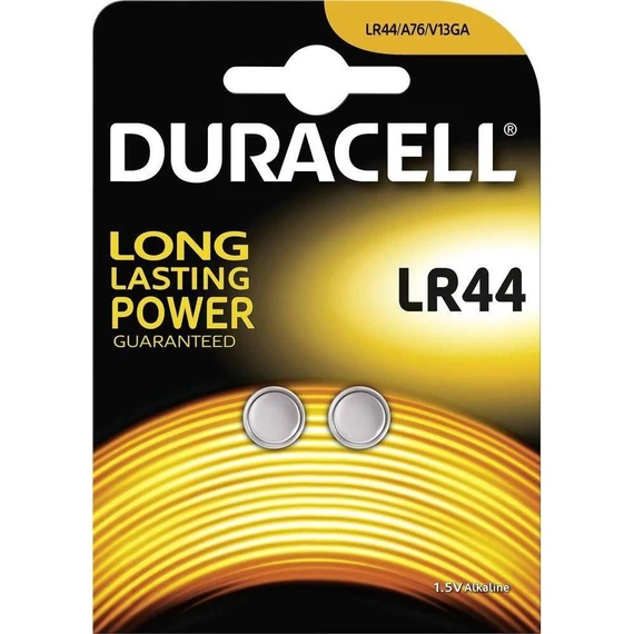 Duracell Alkaline LR44 1,5V gombelem