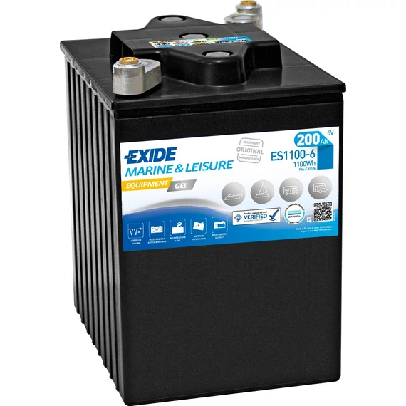EXIDE Equipment Gel 6V 200Ah munkaakkumulátor