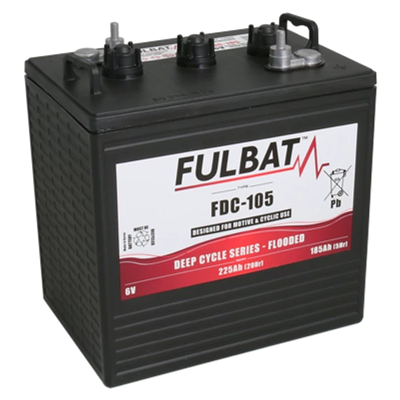 FULBAT Deep Cycle 6V C5/185Ah C/225Ah