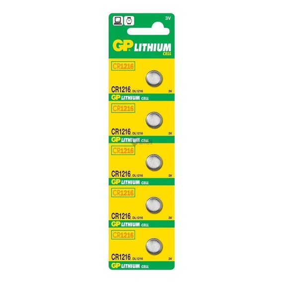 GP Lithium 1216 3V gombelem