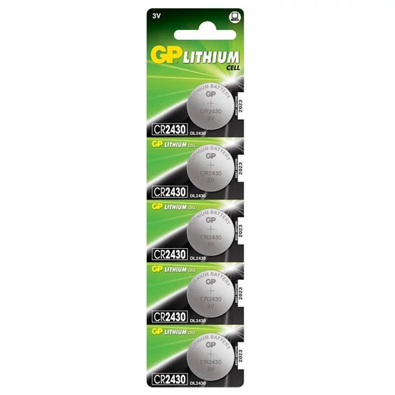 GP Lithium 2430 3V gombelem