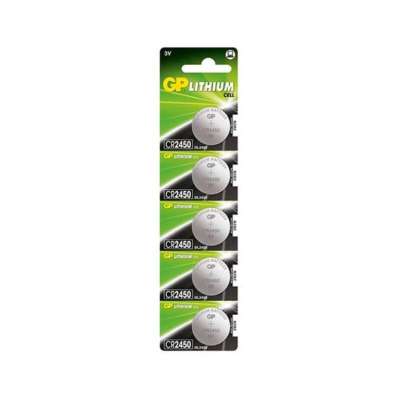 GP Lithium 2450 3V gombelem