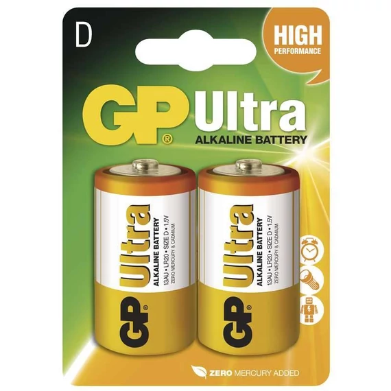 GP Ultra Alkaline LR20/D elem