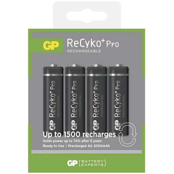 GP ReCyko+ PRO AA 2000 mAh tölthető elem