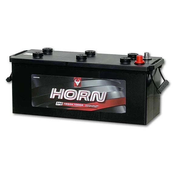 Horn 12V 155Ah 1000A bal+ tehergépjármű akkumulátor
