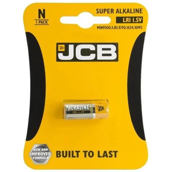 JCB Alkaline LR1 (MN9100 / N) 1,5V elem