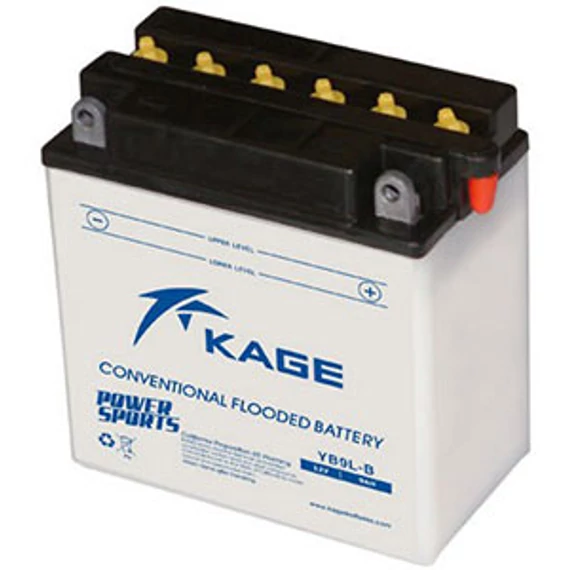 KAGE Conventional YB9L-B 12V 9Ah 90A motorakkumulátor