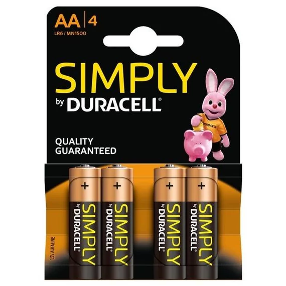 Duracell Simply LR6/AA elem