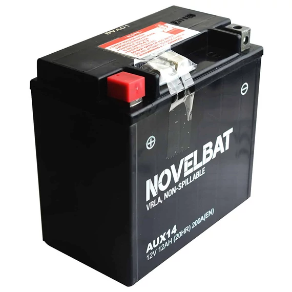 Novelbat Auxiliary 13Ah 200A bal+ kiegészítő akkumulátor