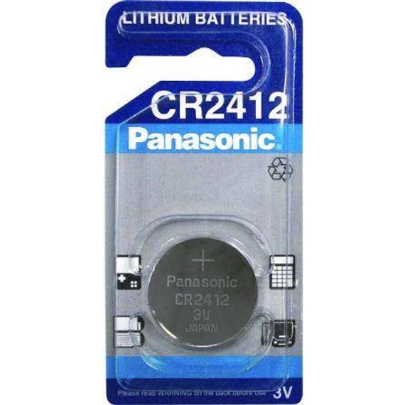 Panasonic Lithium 2412 3V gombelem