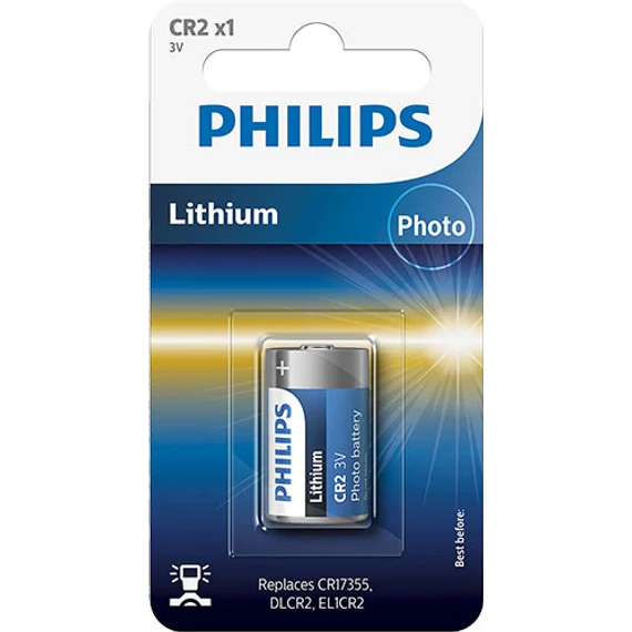 Philips CR2 3V lítium elem