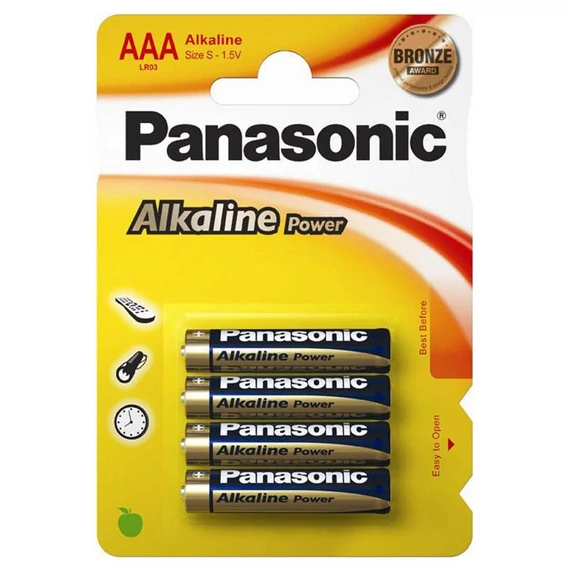 Panasonic Bronze Power LR03/AAA elem