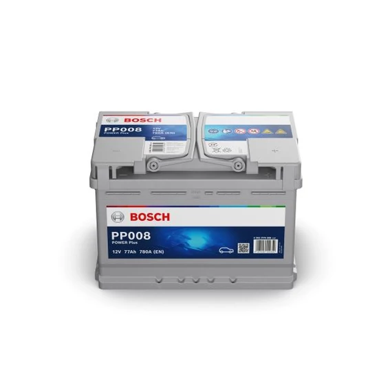 Bosch Power Plus 12V 77Ah 780A jobb+ akkumulátor (0092PP0080)