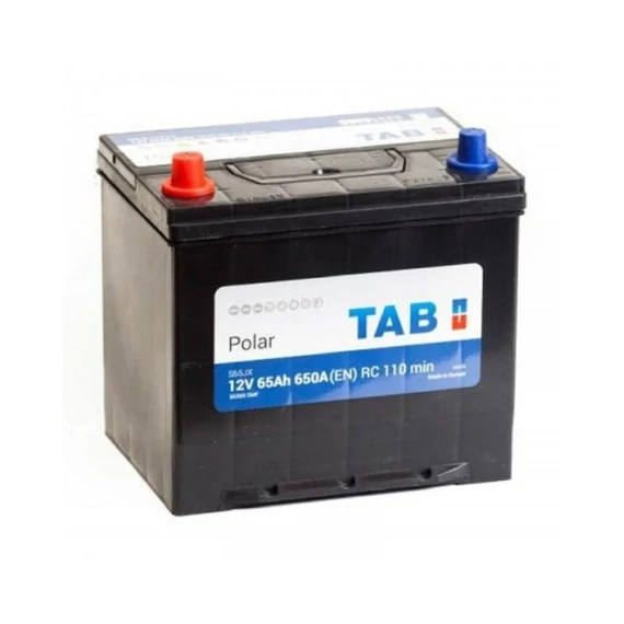 TAB Polar 65 Ah 650A Asia B+ akkumulátor