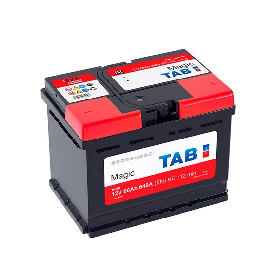 TAB Magic 12V 66Ah 640A jobb+ akkumulátor (56649)