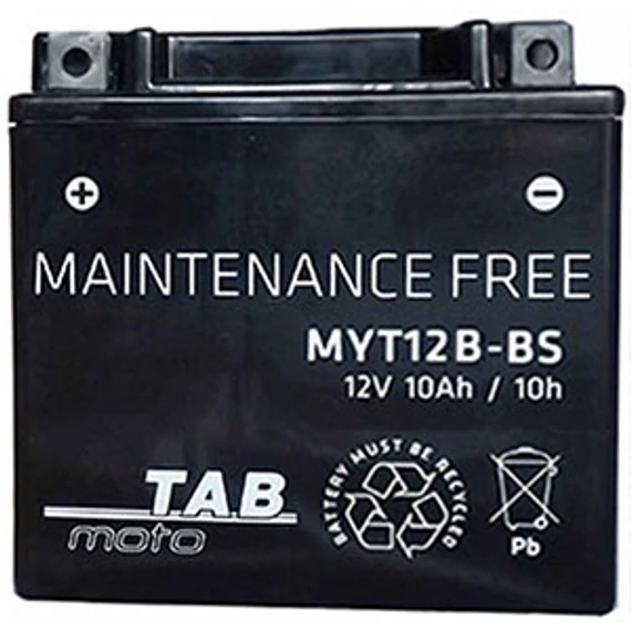 TAB Moto AGM YT12B-BS 12V 10Ah 110A motorakkumulátor