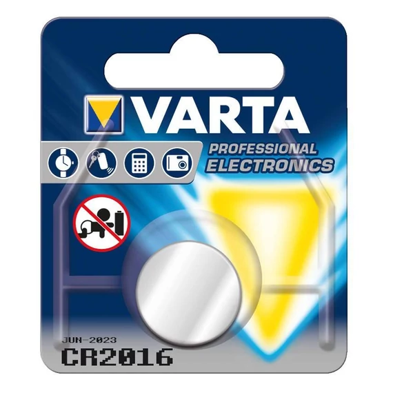 Varta Lithium 2016 3V gombelem